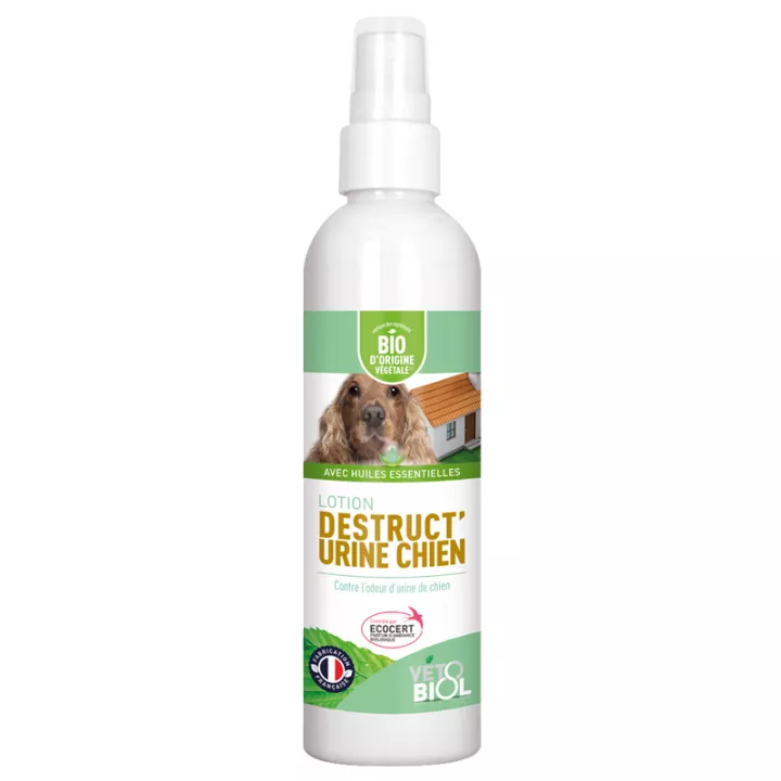 Vétobiol Organic Urinevernietigende Lotion voor Honden