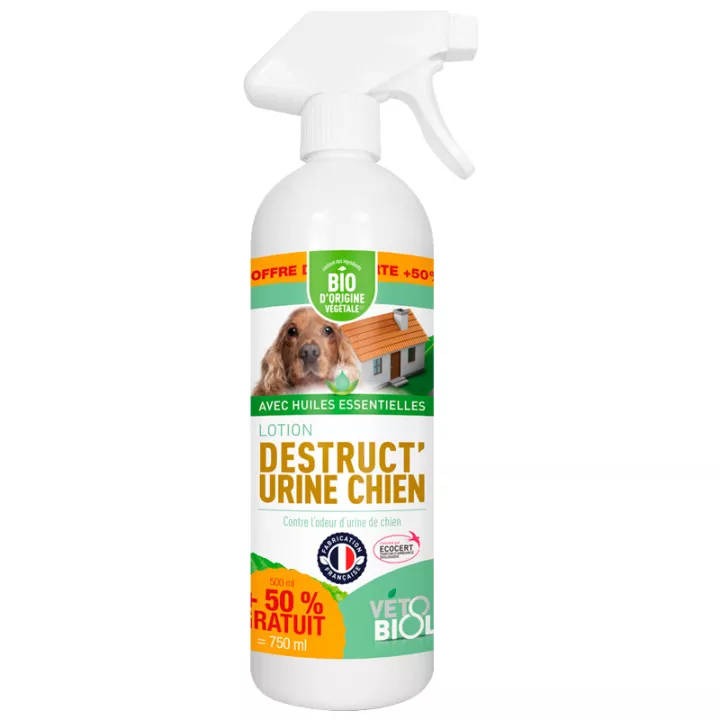 Vetobiol Lotion Destruct 'Моча Собака уничтожение запаха