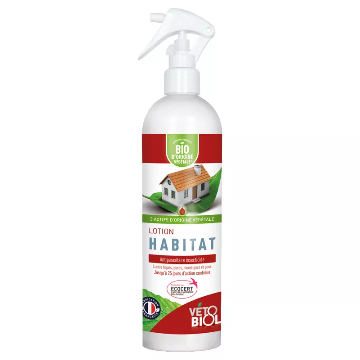 Vetobiol Lotion Bio 240ml natuurlijke habitat Pest insecticide