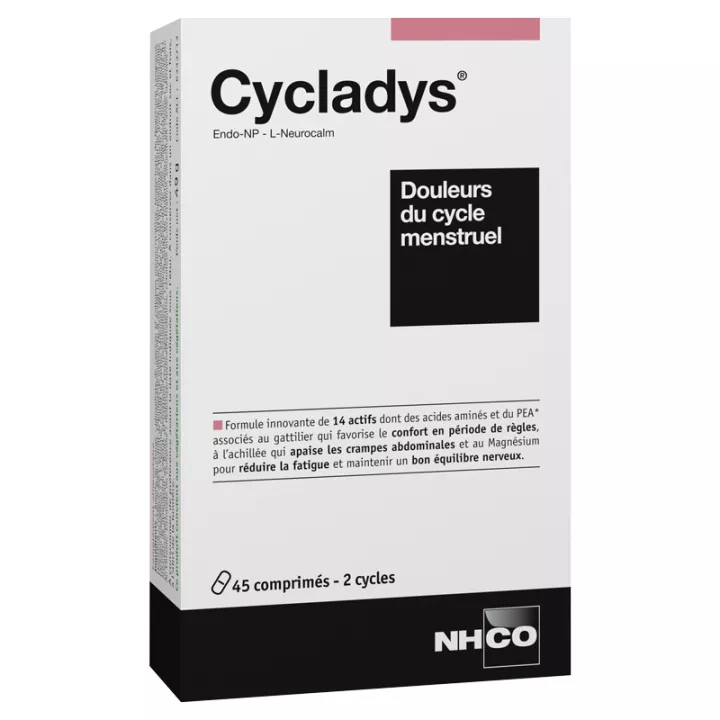 Nhco Cycladys Dolor Ciclo Menstrual 45 Comprimidos