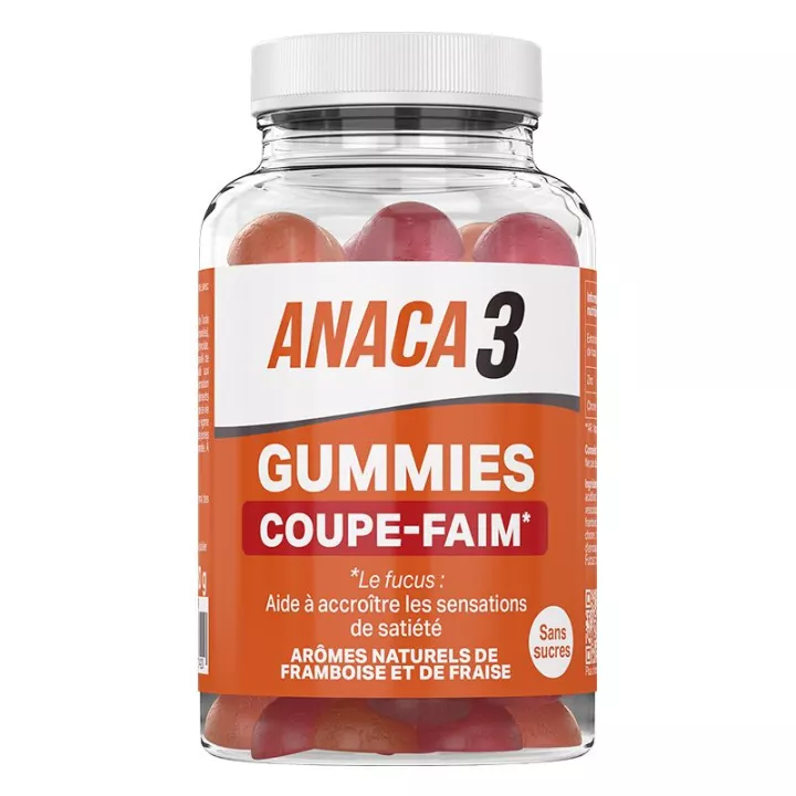 Anaca3 Gummies soppressore dell'appetito 60 caramelle gommose
