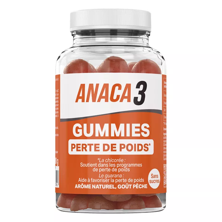 Anaca3 Gummies voor gewichtsverlies 60 Gummies
