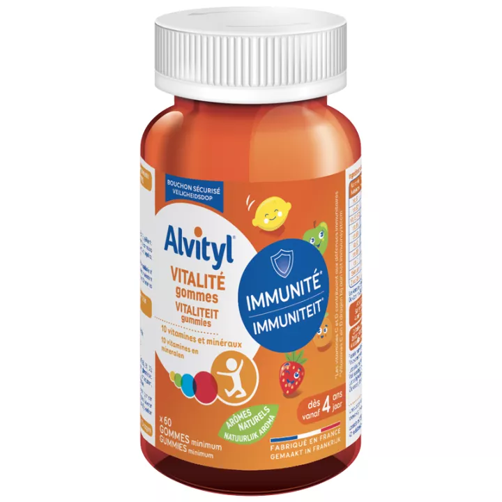 ALVITYL Vitalità 10 VITAMINE Bambini 60 GOMME