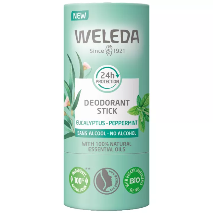 Weleda Déodorant Stick Eucalyptus - Peppermint 50 gr