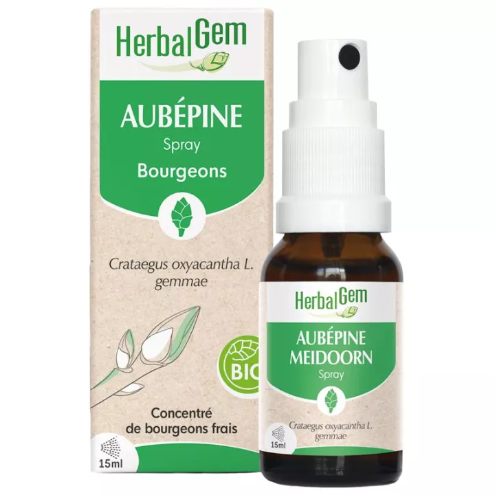 Herbalgem Aubépine Bio Spray 15 ml