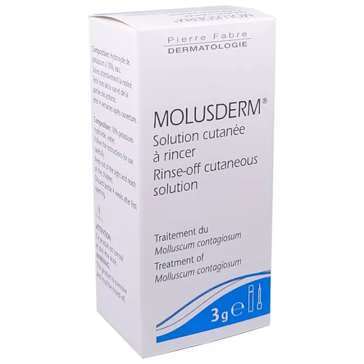 Molusderm Skin Solution Molluscum Contagiosum 3g