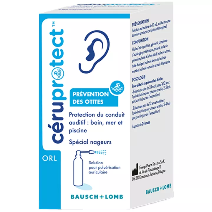 Céruprotect Otitis Preventie Oor Oplossing 10ml