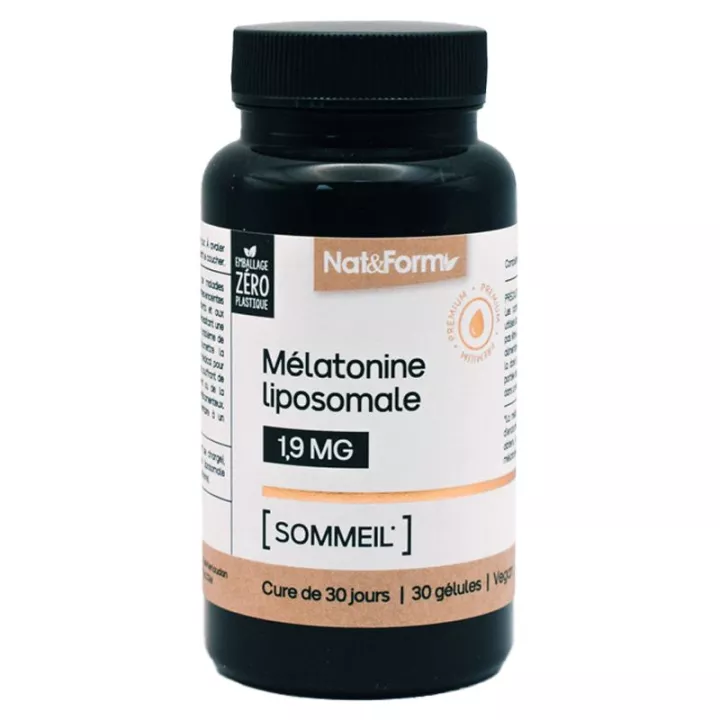 Melatonina Lipossomal Nutracêutica Nat&Form 30 Cápsulas