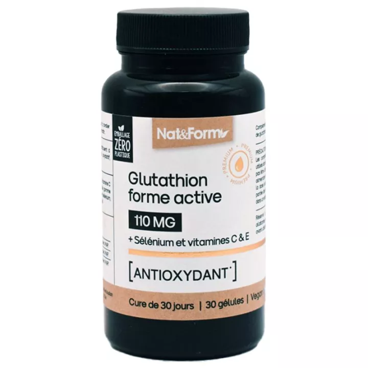 Nat & Form Nutraceutical Glutationa 30 Cápsulas