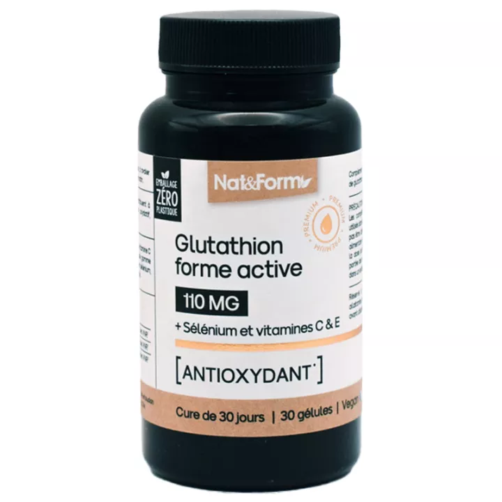Nat & Form Nutraceutical glutathion 30 capsules