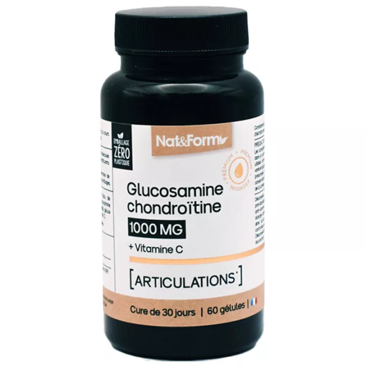 Nat&Form Nutraceutical Glucosamina Chondro 60 Cápsulas