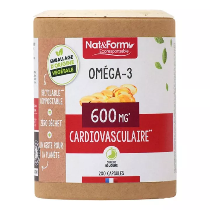 Nat & Form Omega-3 200 Cápsulas