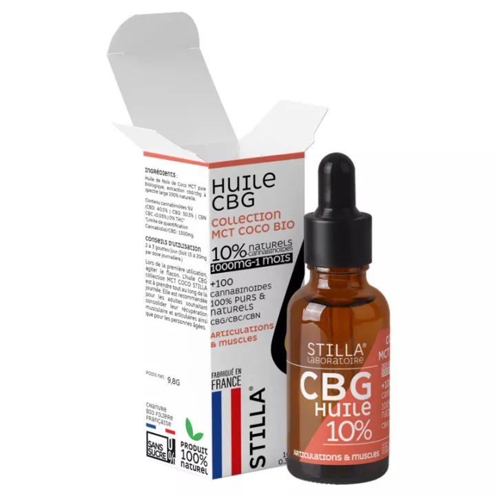 Stilla CBG Gelenke & Muskeln Öl 10 ml