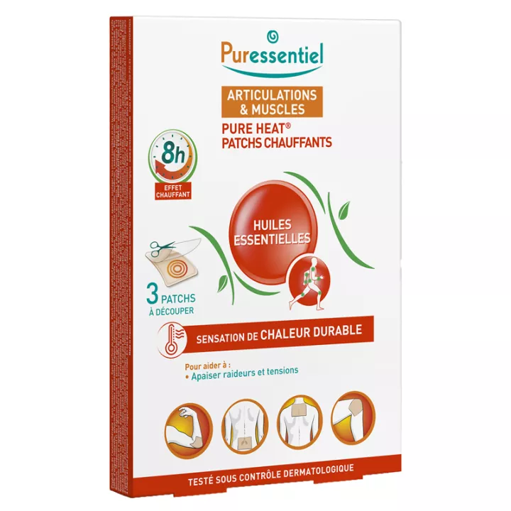 Puressentiel Согревающие патчи для суставов и мышц Pure Heat