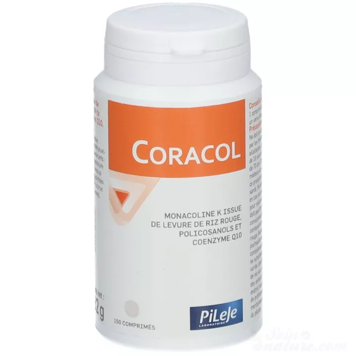 Coracol Rode Gist Rijst Pileje 150 TABLETTEN