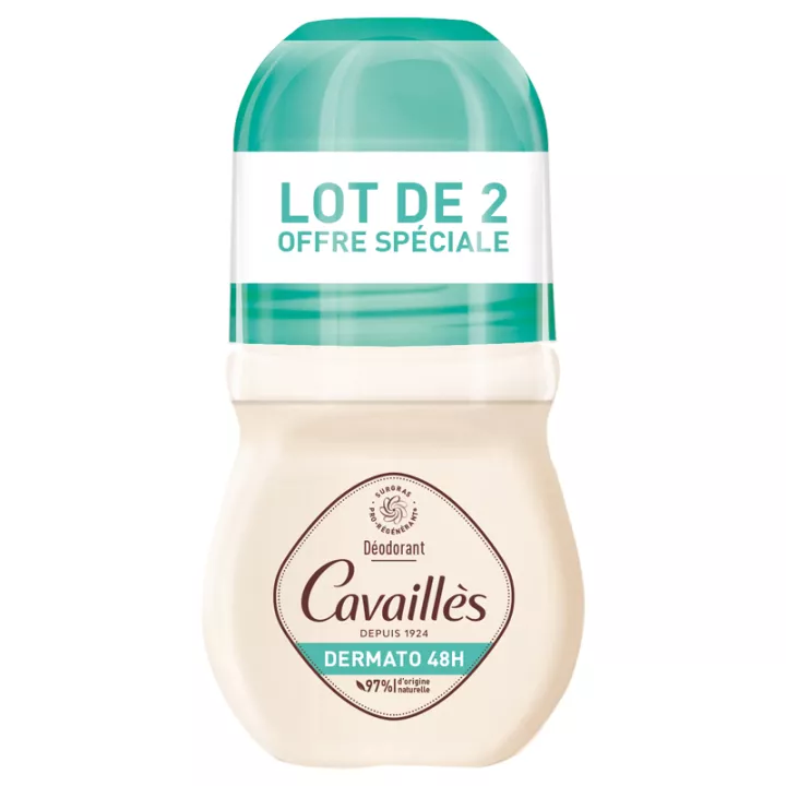 Rogé Cavaillès Déodorant Dermato 48h Roll-on 2 x 50 ml