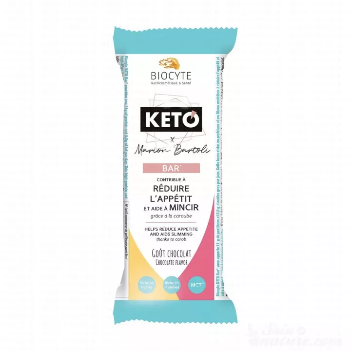Biocyte Keto barre satiété perte de poids Chocolat