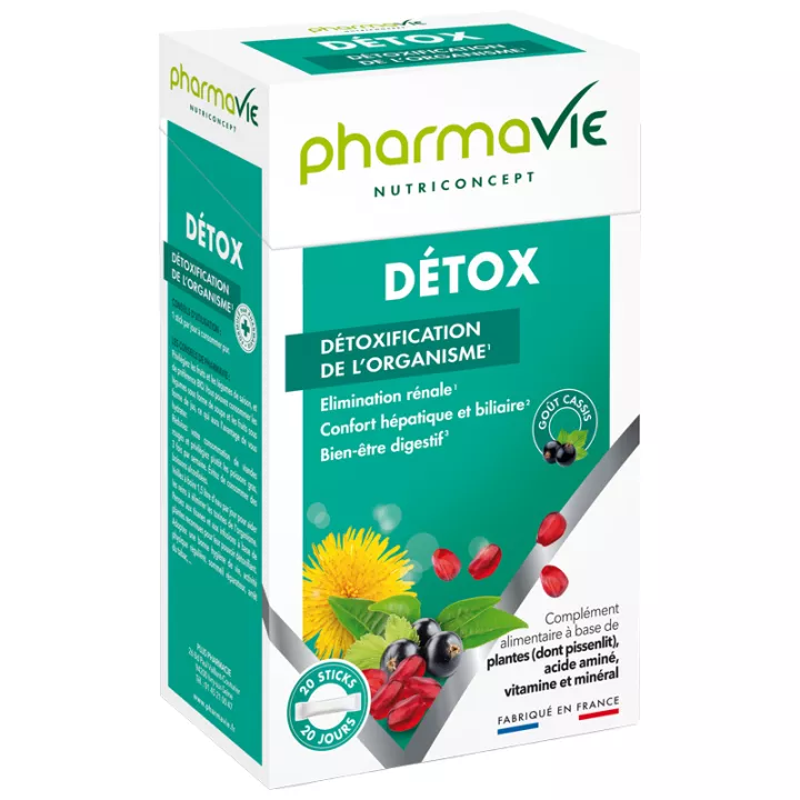 Detox Pharmavie 20 Sticks 10ml