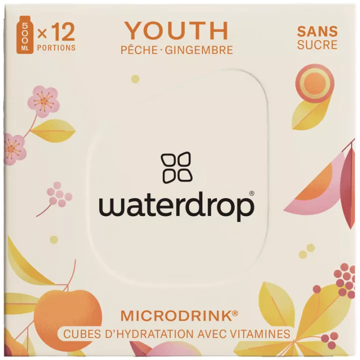 Wassertropfen-Microdrink-Würfel