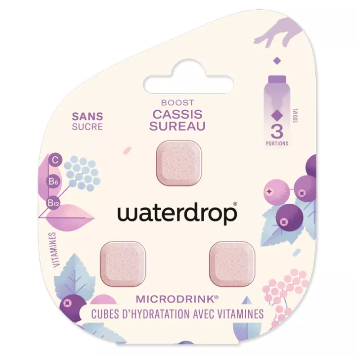 Wassertropfen-Microdrink-Würfel