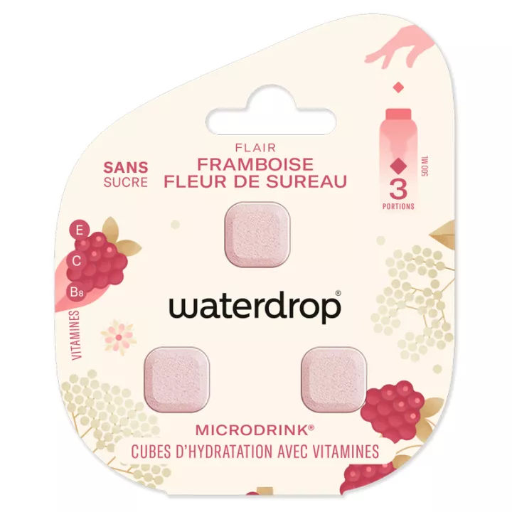 Wassertropfen-Microdrink-Würfel