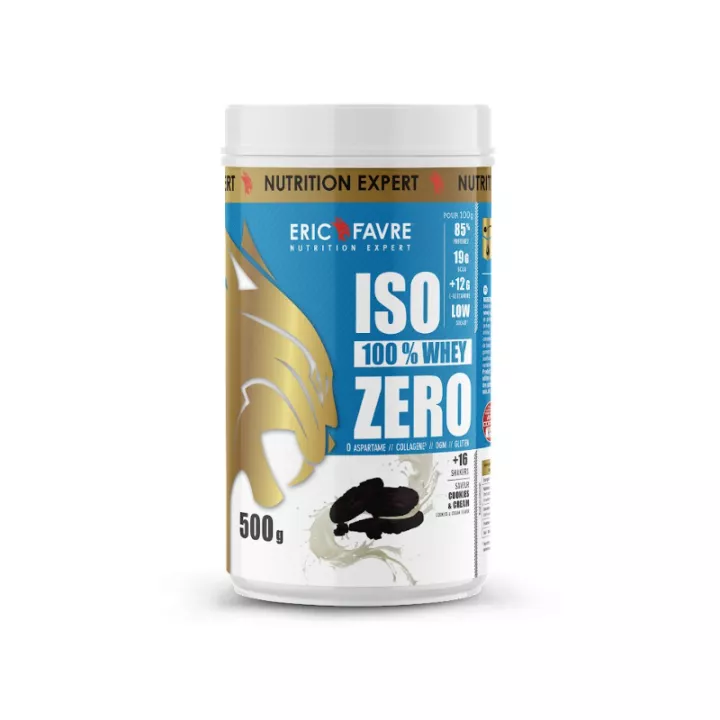 Eric Favre Iso 100 % Whey Zero Cookies & Cream 500 gr