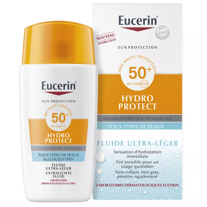 Eucerin Sun Hydro Protect Ultra-Light Fluid SPF50 50мл