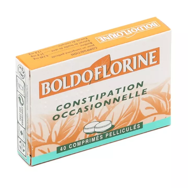 Boldoflorine Natural Laxative 40 Tablets