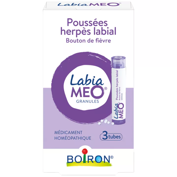 LABIAMEO Herpes Labial focolai 3 tubi granuli