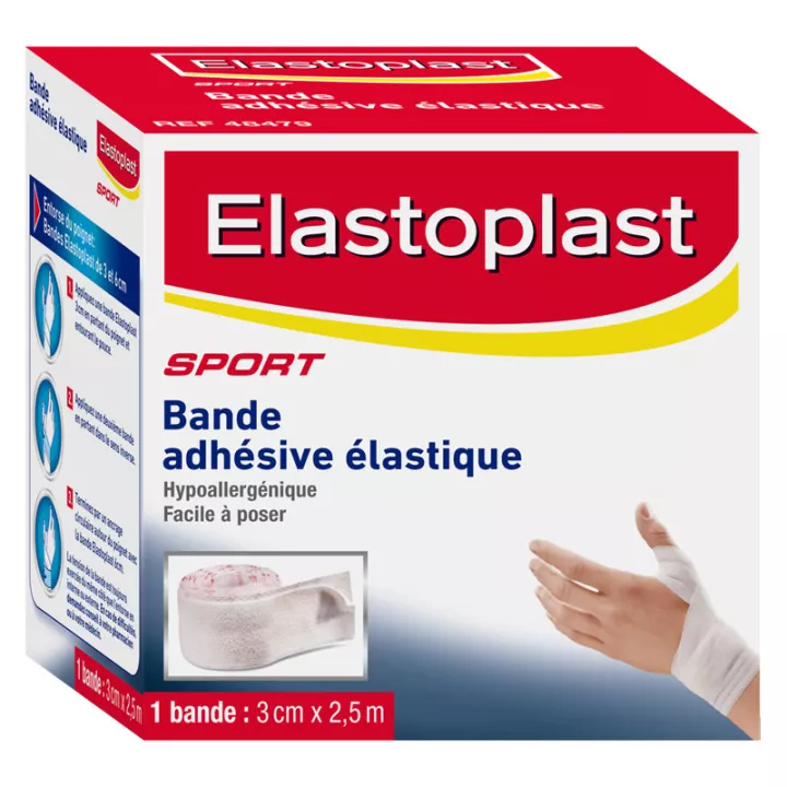 Elastoplast Sport bande adhésive élastique 3 cm