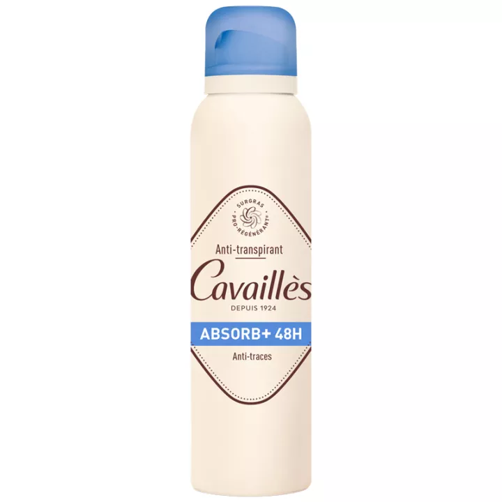 Cavaillès Deodorant Anti-Transpirant Absorb+ 48h Spray 