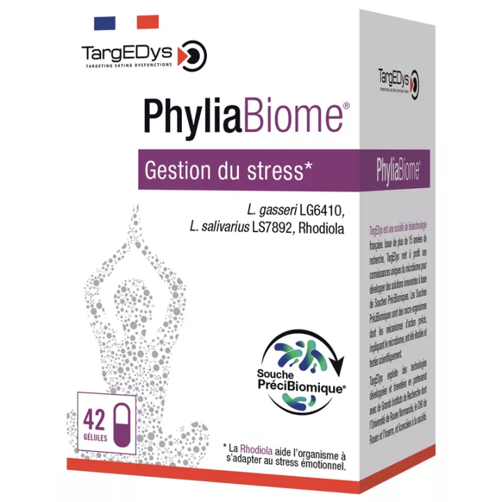 Targedys Phyliabiome Stress Management 42 cápsulas