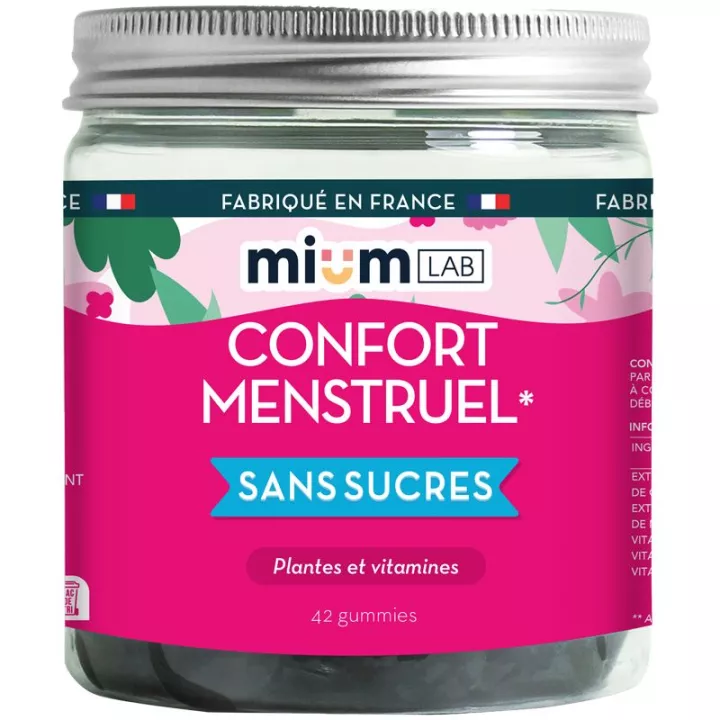 Mium Lab Menstrual Comfort Gummies Sugar Free 42 Gummies