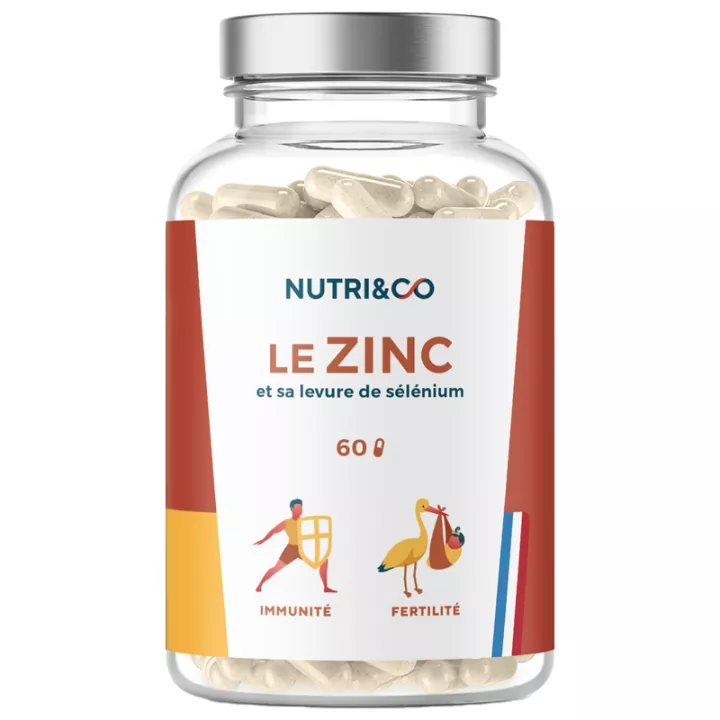 Nutri&Co Zinc 60 Gélules