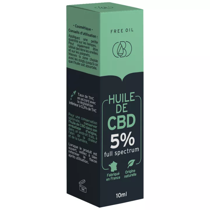 Óleo de CBD da Pharma Nature 5%, 10% ou 20% - frasco de 10 ml