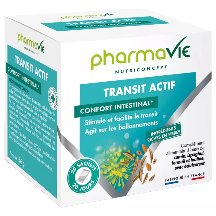 Pharmavie Nutriconcept Active Transit Intestinal Comfort 20 Beutel