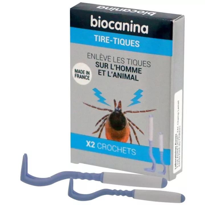 Biocanina neumáticos Ticks 2 Ganchos