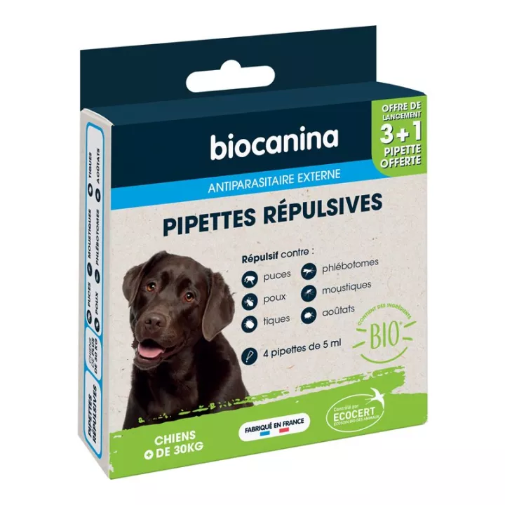 Пипетки Biocanina Organic Dog Repellent X3