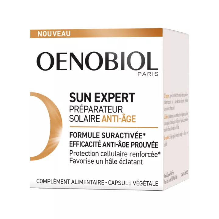Oenobiol Sun Expert Антивозрастные капсулы для загара