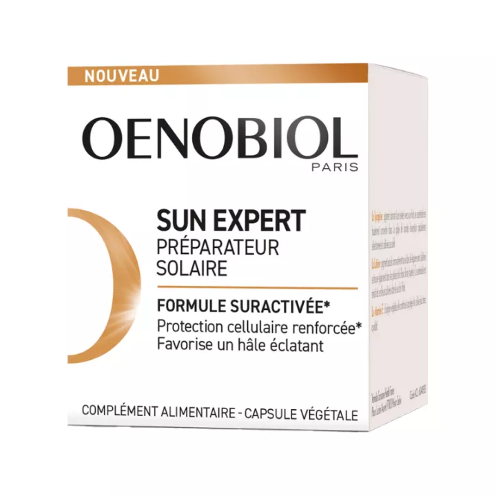 Oenobiol Sun Expert Préparateur Solaire Peau Normale 30 Capsules 