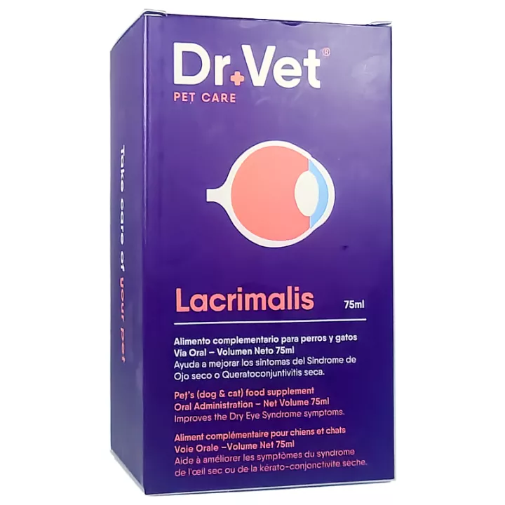 Dr Vet Lacrimalis Solução Bebível 75ml