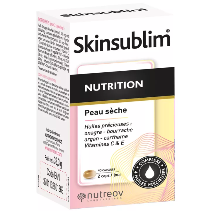 Nutreov Skinsublim Ultra Nutrition Elixier 40 Kapseln*
