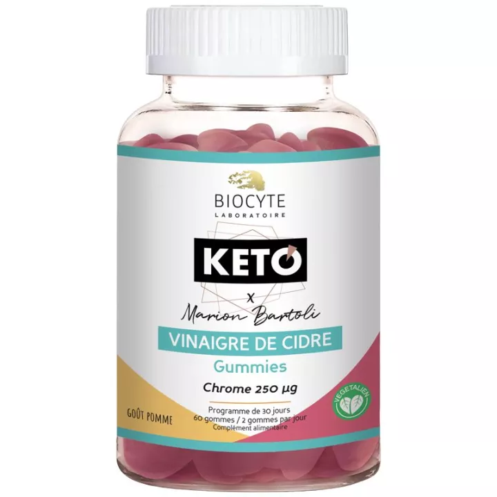 Biocyte Keto Appelciderazijn 60 gummies