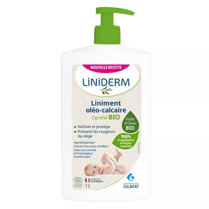 Линимент с органическим маслом и известняком Liniderm 1 л