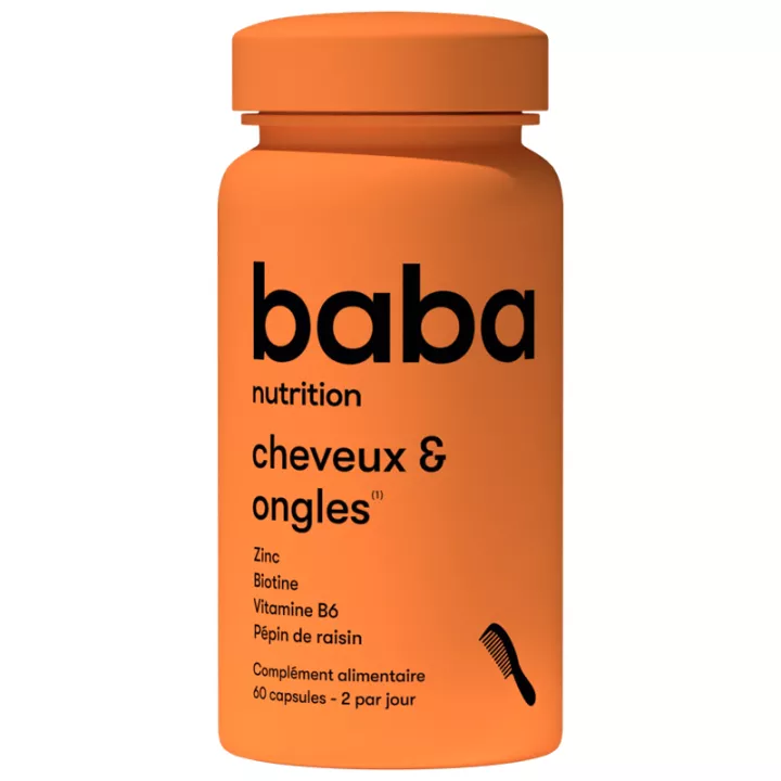 Baba Nutrition Haar en Nagels 60 Capsules