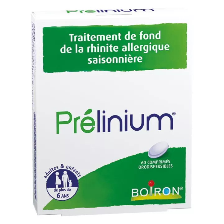 Boiron Prelinium Allergische Rhinitis 60 Tabletten