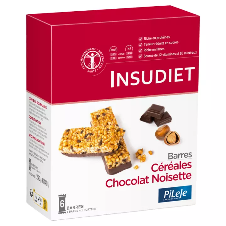 Barrette di cereali Insudiet 6 barrette