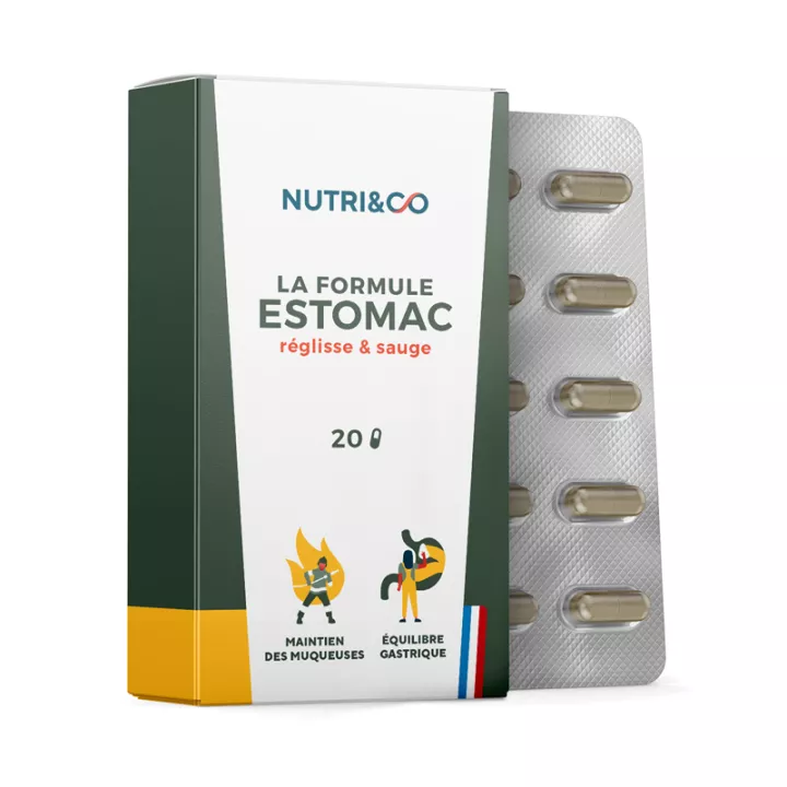 Nutri&Co Formula per lo stomaco 20 Capsule
