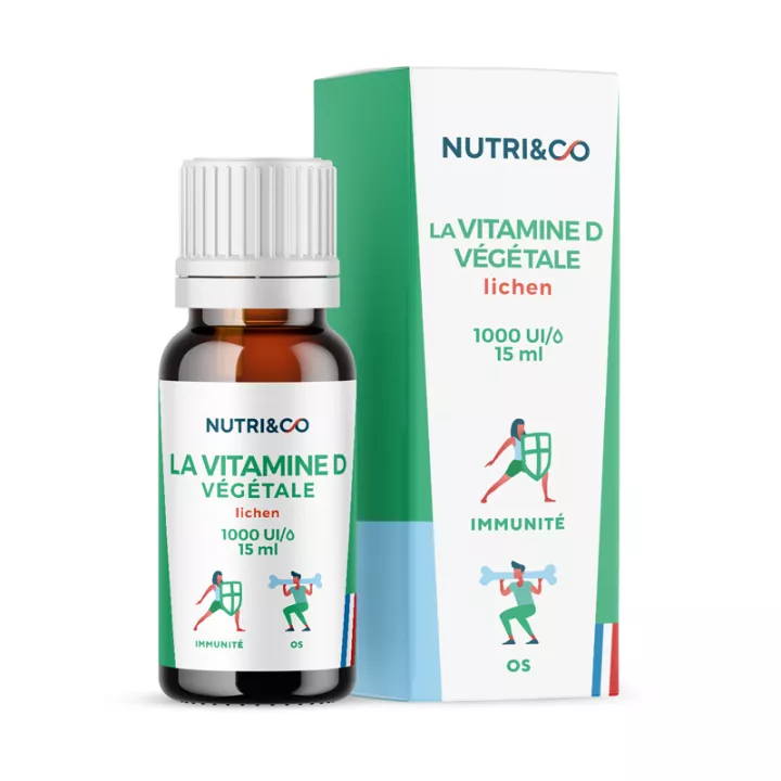 Nutri&Co Vitamina D Planta 15 ml