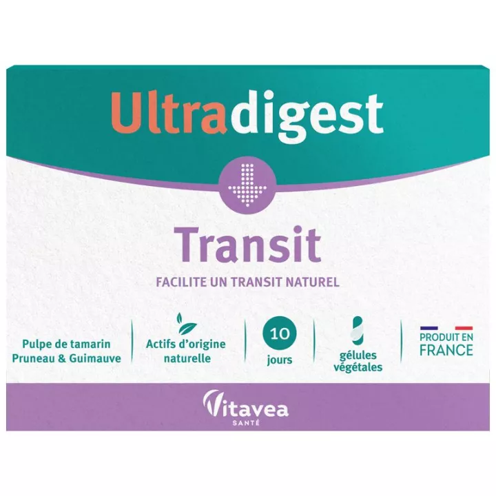 Vitavea Ultradigest Transit 10 gélules